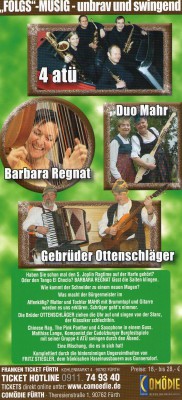 Folgs Musig - Flyer Comödie